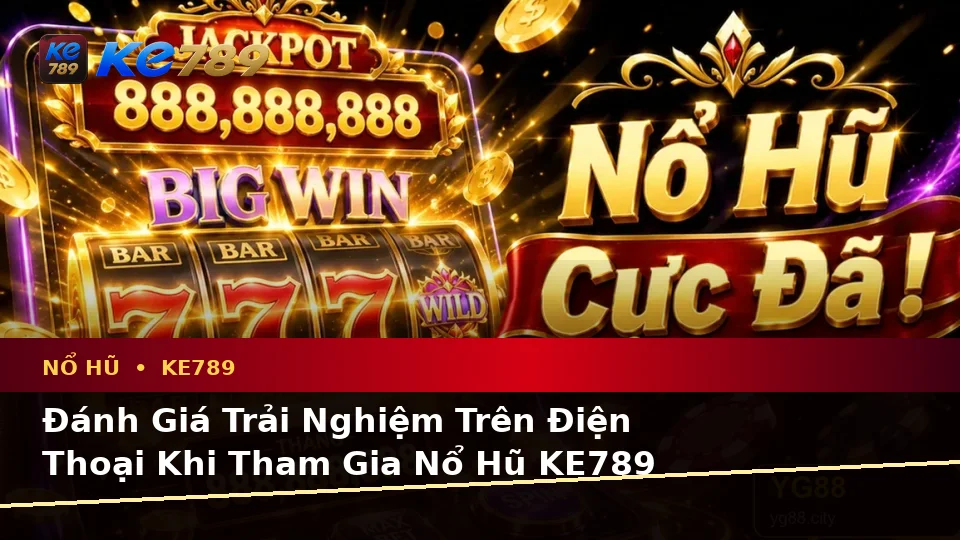 Đánh Giá Trải Nghiệm Nổ Hũ, Slot Và Jackpot Trên Điện Thoại Tại ke789pg.it.com: Hướng Dẫn Chi Tiết Thao Tác Di Động