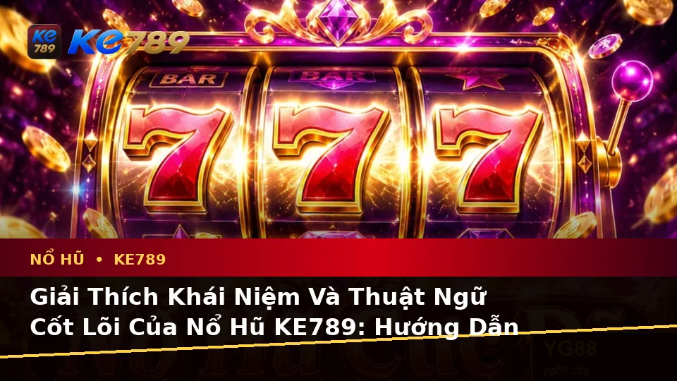 Giải Thích Khái Niệm Và Thuật Ngữ Cốt Lõi Của Nổ Hũ KE789: Hướng Dẫn Chi Tiết Tại ke789pg.it.com