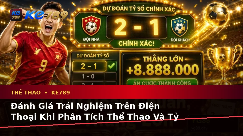 Đánh Giá Trải Nghiệm Trên Điện Thoại Khi Phân Tích Thể Thao Và Tỷ Số Trận Đấu Tại ke789pg.it.com