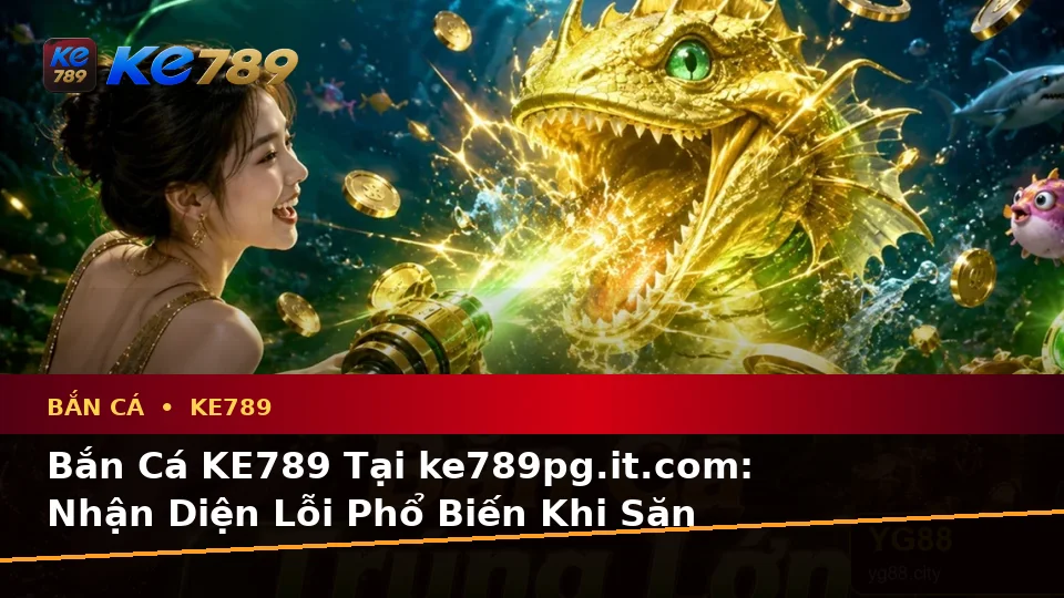 Bắn Cá KE789 Tại ke789pg.it.com: Nhận Diện Lỗi Phổ Biến Khi Săn Thưởng Và Cách Xử Lý Có Trách Nhiệm