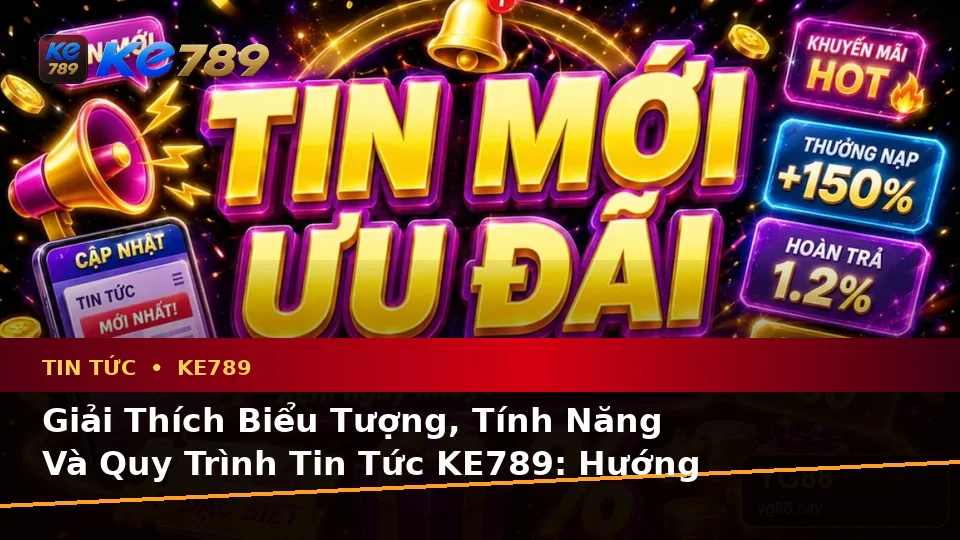Giải Thích Biểu Tượng, Tính Năng Và Quy Trình Tin Tức KE789: Hướng Dẫn Chi Tiết Đọc Ưu Đãi Tại ke789pg.it.com