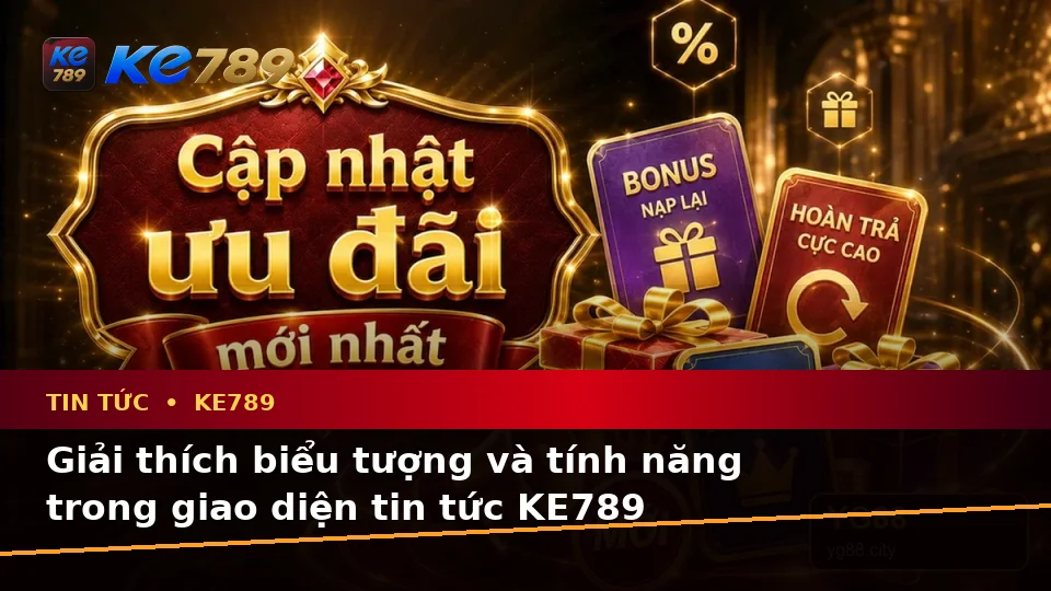 Giải Thích Biểu Tượng, Tính Năng Và Quy Trình Tin Tức KE789: Hướng Dẫn Chi Tiết Đọc Ưu Đãi Tại ke789pg.it.com