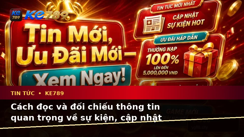 Hướng Dẫn Người Mới Kiểm Tra Giao Diện Và Đọc Tin Tức KE789 Về Ưu Đãi, Điều Kiện Khuyến Mãi Tại ke789pg.it.com