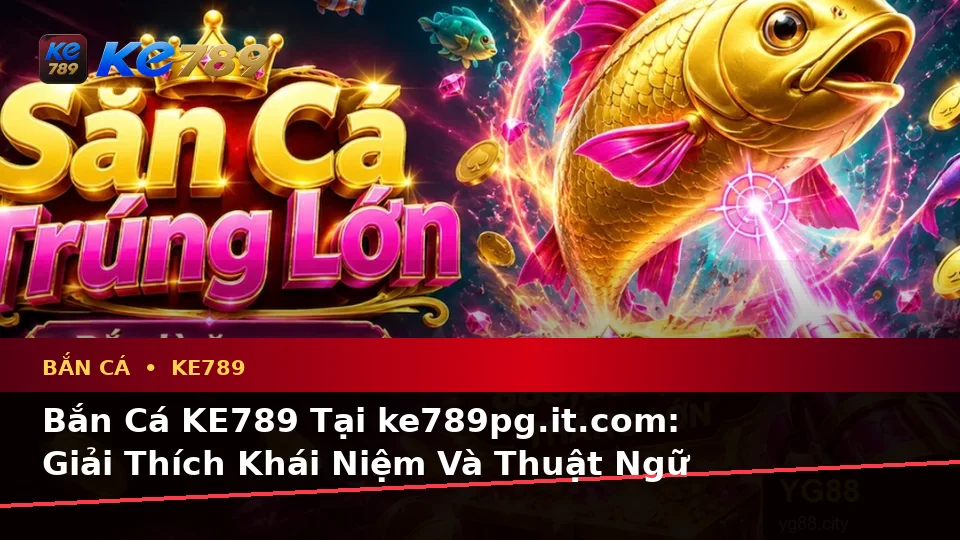 Bắn Cá KE789 Tại ke789pg.it.com: Giải Thích Khái Niệm Và Thuật Ngữ Cốt Lõi Khi Bắn Cá Săn Thưởng