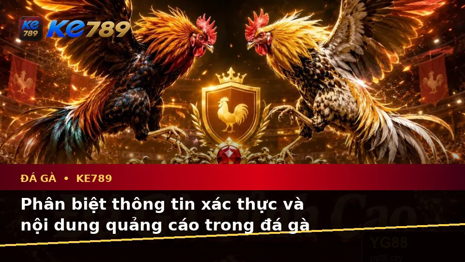 Phân Biệt Thông Tin Xác Thực, Quảng Cáo Và Kỳ Vọng Thực Tế Về Đá Gà KE789: Hướng Dẫn Quản Lý Phiên Chơi Tại ke789pg.it.com
