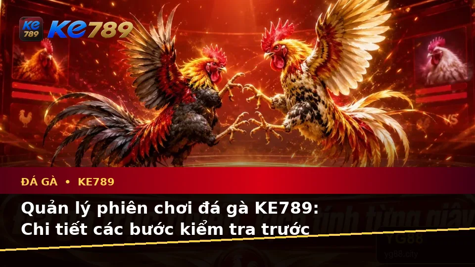 Hướng Dẫn Người Mới Kiểm Tra Giao Diện Đá Gà Trực Tuyến Và Quản Lý Phiên Chơi Tại ke789pg.it.com