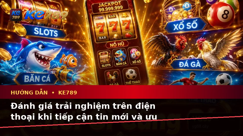 Đánh Giá Trải Nghiệm Đọc Tin Mới Và Ưu Đãi Trên Điện Thoại Tại ke789pg.it.com: Hướng Dẫn KE789 Chi Tiết Về Điều Kiện Khuyến Mãi