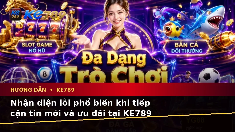 Nhận Diện Lỗi Phổ Biến Khi Đọc Tin Mới Và Ưu Đãi Tại KE789: Hướng Dẫn Xử Lý Có Trách Nhiệm Trên ke789pg.it.com